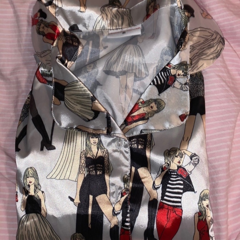 Taylor Swift RED era pajamas